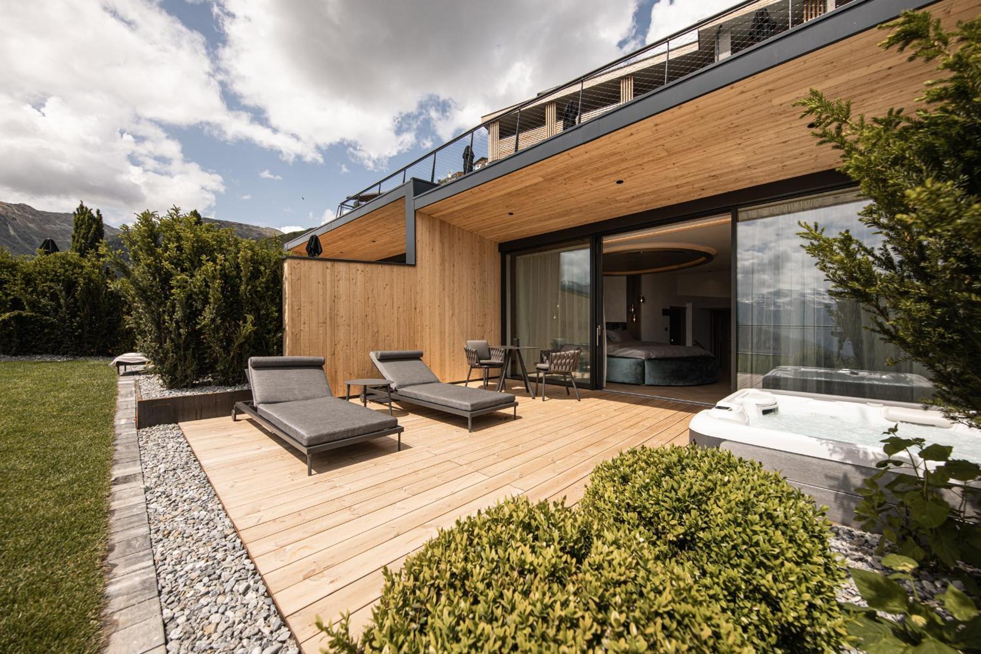 Das Gerstl Alpine Retreat Malles Venosta Exterior foto